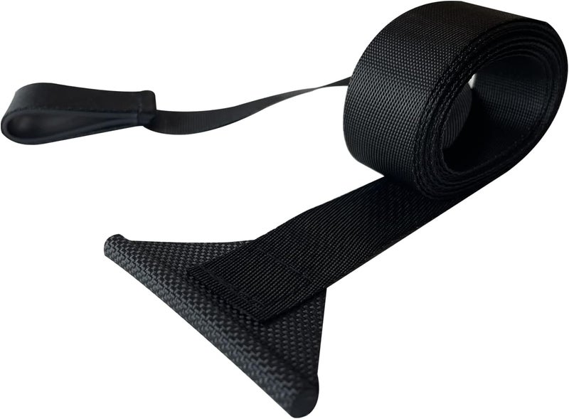 Dulepax RV Awning Pull Straps, 96 Inches Long Straps with Welding Polycord Technology. Universal Patio Awning Pull Straps (1 Units) Black - Image 1